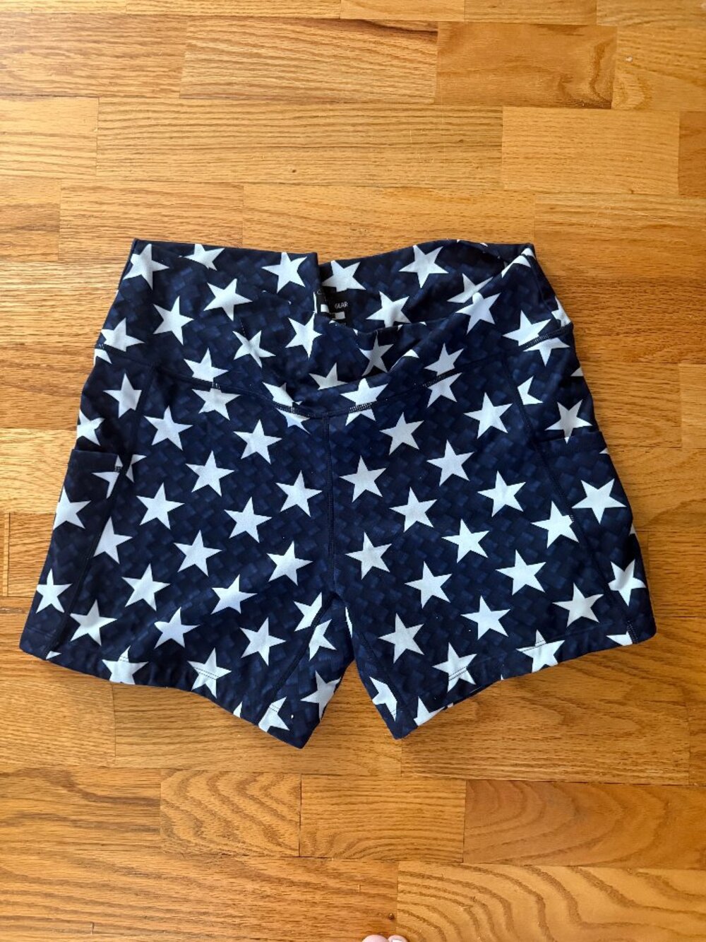 CVG Constantly Varied Gear XL Star Print Workout Shorts